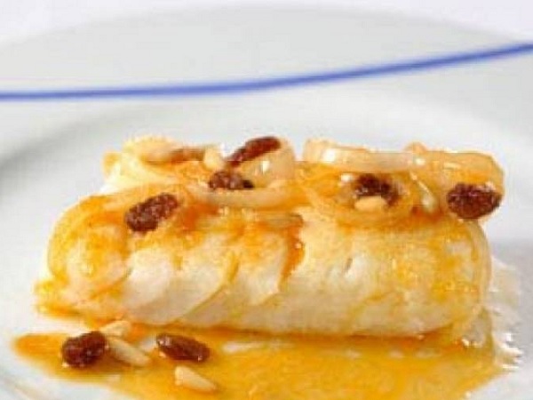 Cod with Honey and Raisins – Baccala al Miele