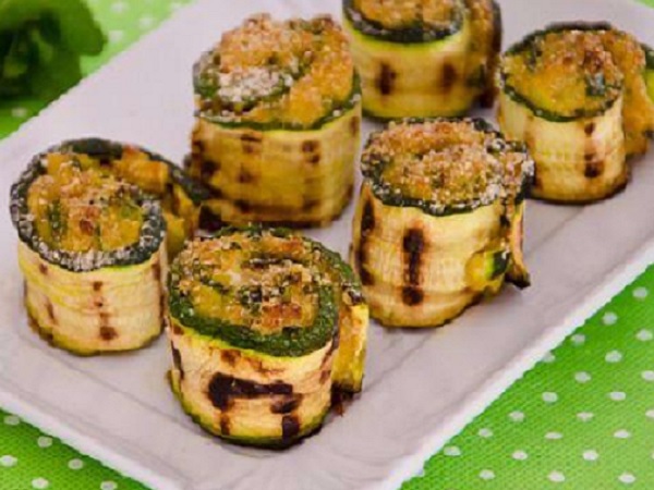 Zucchini Roll Ups – Involtini di Zucchine