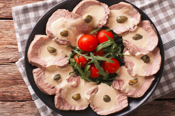 Veal with Tuna-Mayonnaise Sauce – Vitello Tonnato