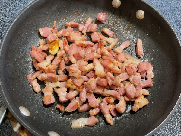 crispy pancetta